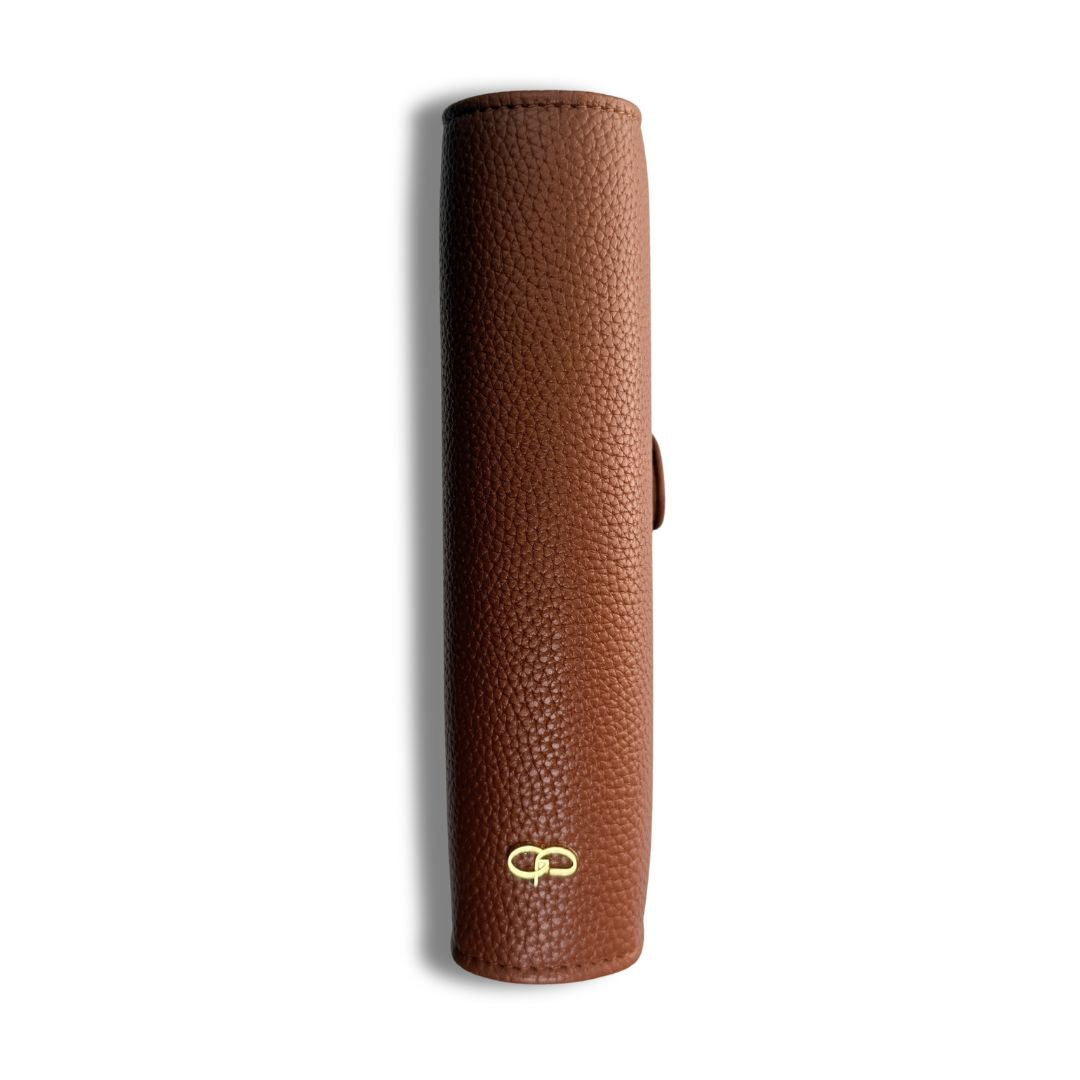 A6 Brown Pebble Binder - Mocha