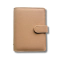A6 Light Brown Pebble Binder - Chai