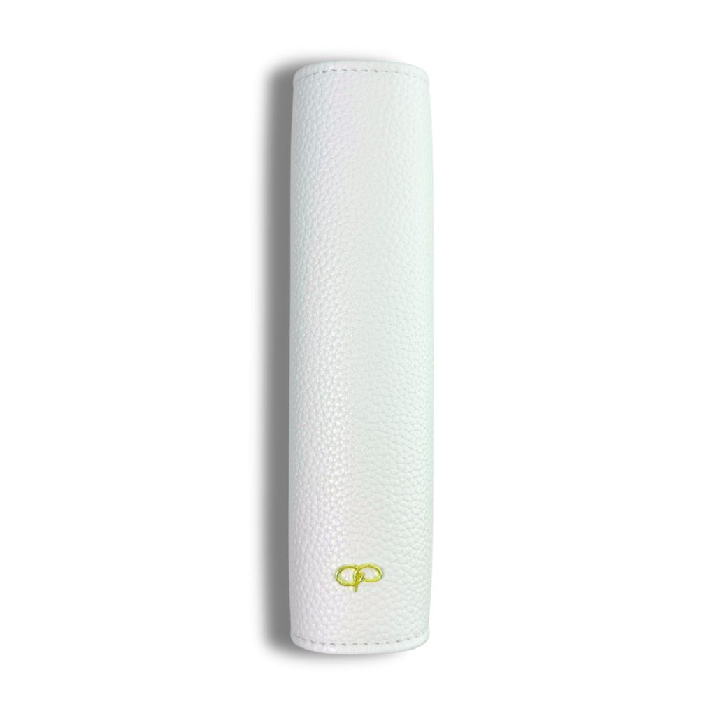 A6 White Pebble Binder - Milk