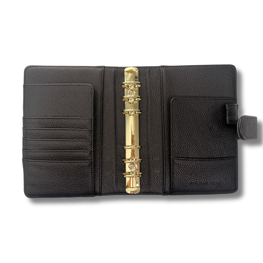 A6 Black Pebble Binder - Nightcap