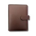 A6 Dark Brown Pebble Binder - Espresso