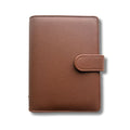 A6 Brown Pebble Binder - Mocha